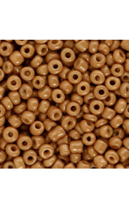 Seed beads 8/0 (3mm) Sierra brown